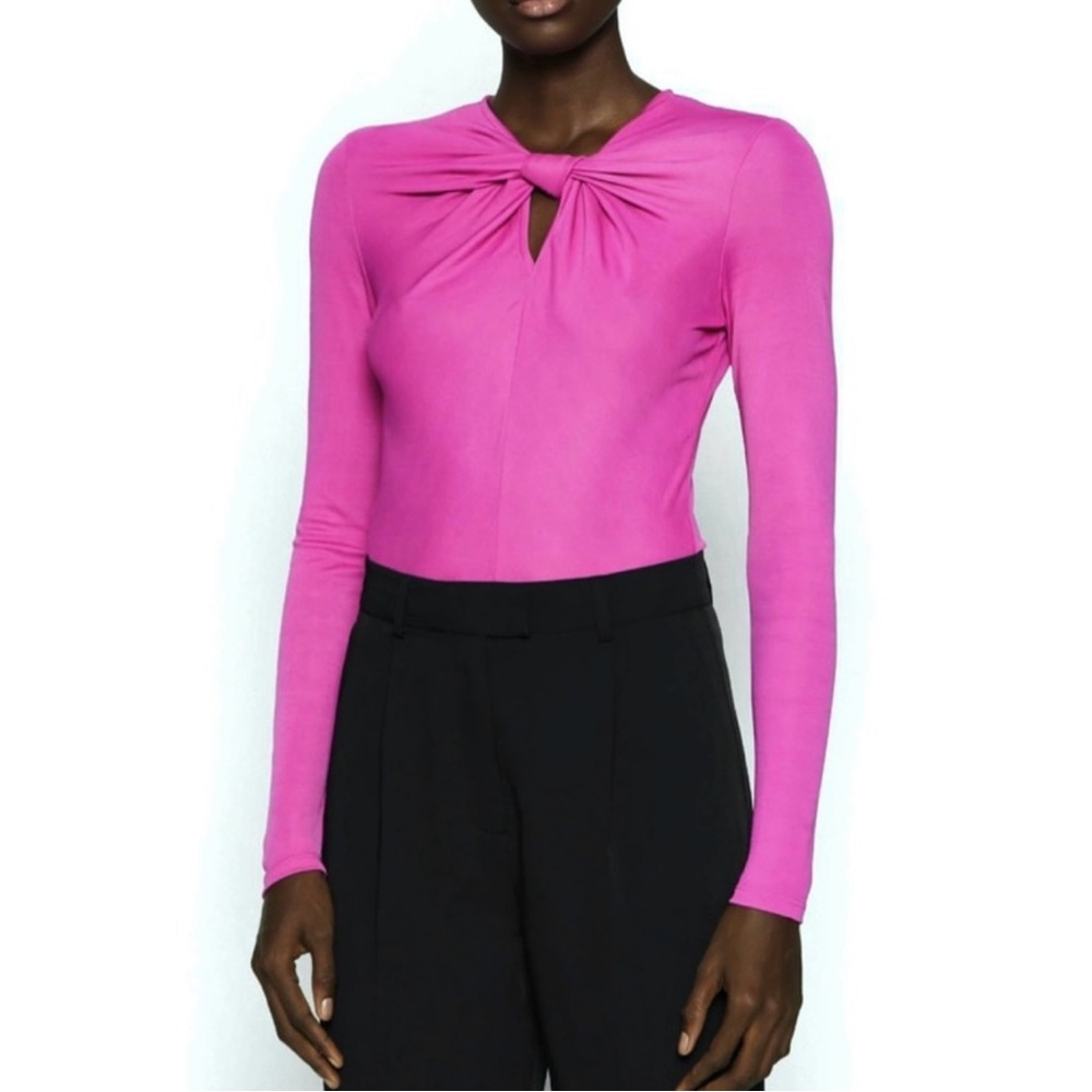 NEW FARM RIO PINK LONG SLEEVE BODYSUIT